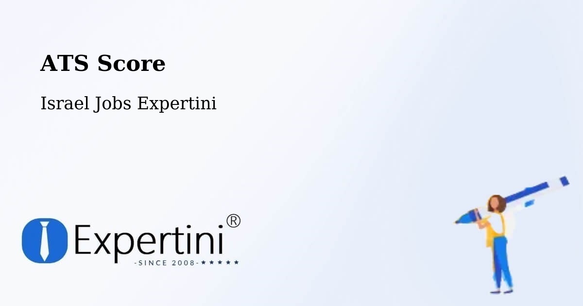 Resume ATS Score & Job Description Match Tool – Basmat Ṭab‘Ūn - Israel Jobs Expertini