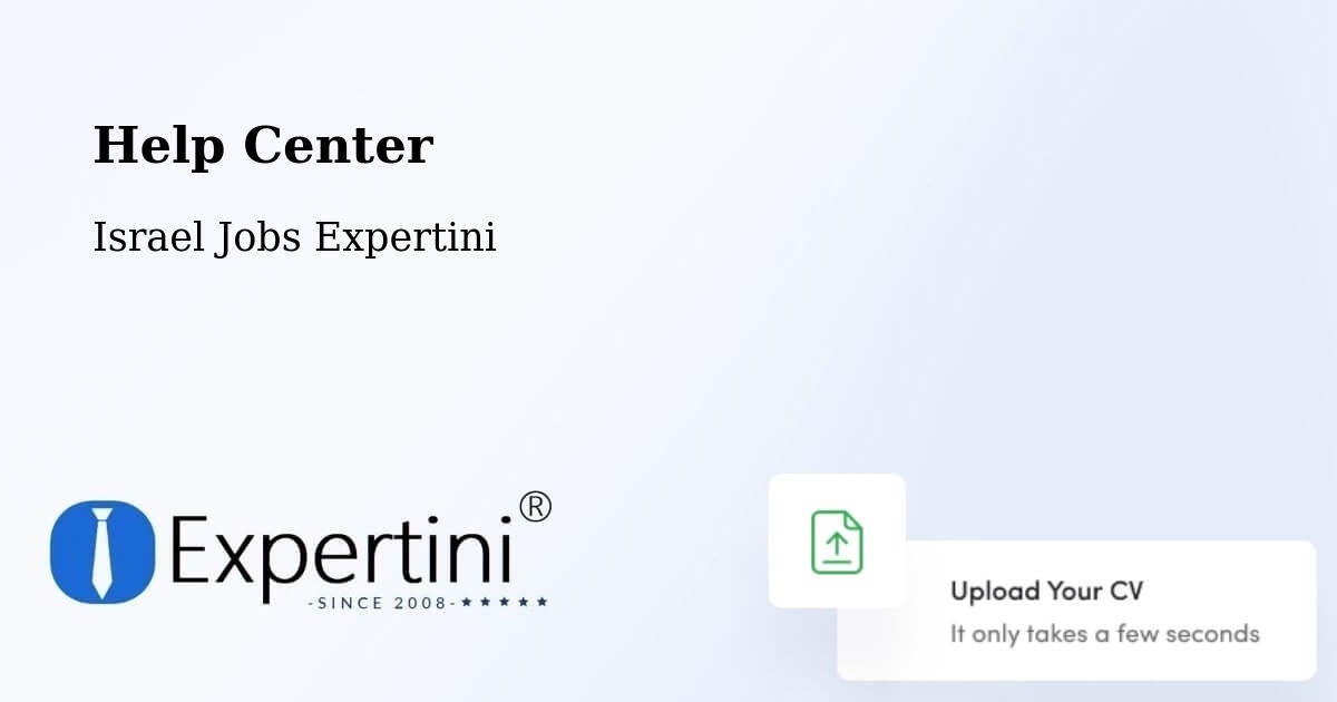 Help Center – Basmat Ṭab‘Ūn - Israel Jobs Expertini