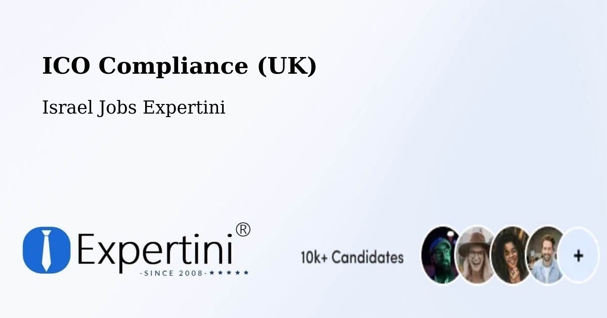UK Data Protection & ICO Compliance – Basmat Ṭab‘Ūn - Israel Jobs Expertini