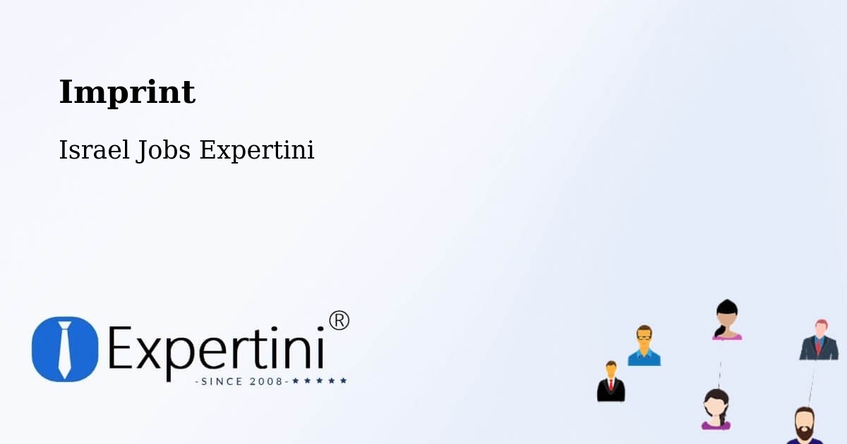 Imprint – Basmat Ṭab‘Ūn - Israel Jobs Expertini