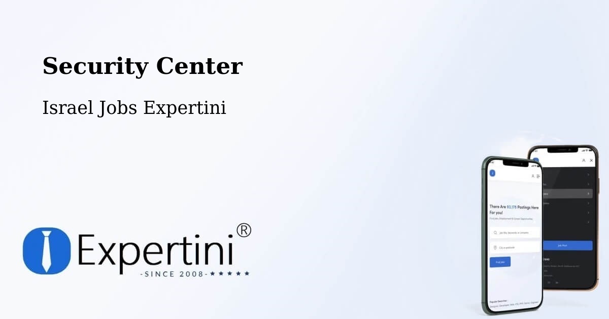 Security & Compliance – Basmat Ṭab‘Ūn - Israel Jobs Expertini